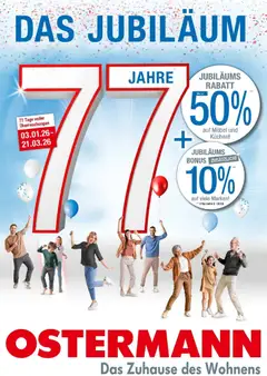 Vorschau von dem Prospekt des Geschäftes Ostermann, gültig ab dem 03.01.2026