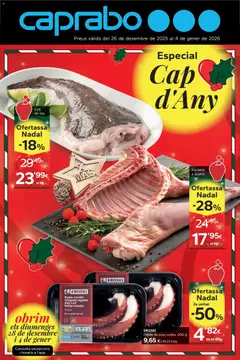 Vista previa del folleto de la tienda Caprabo válido desde el 26/12/2025 