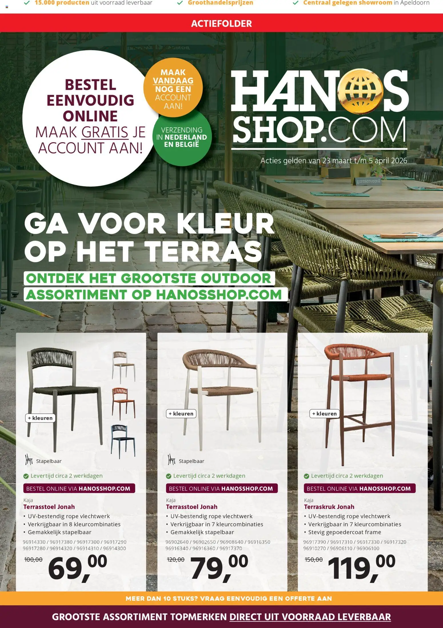 Voorbeeld van Hanos folder - Shop folder van winkel Hanos geldig vanaf 23-03-2026