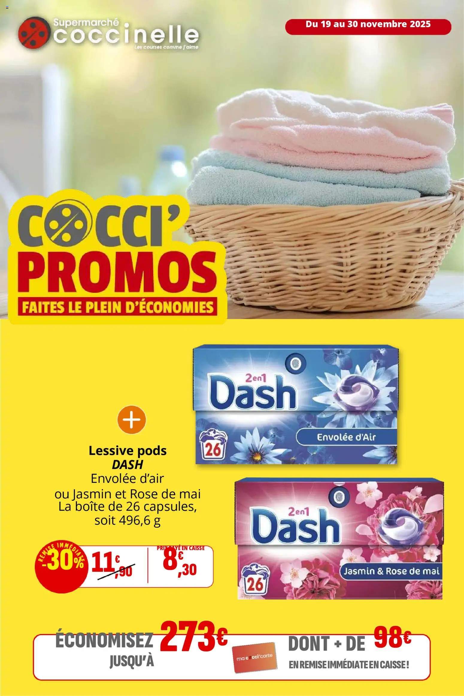 Prévisualisation de Catalogue du magasin Coccinelle formulaire valide 19/11/2025