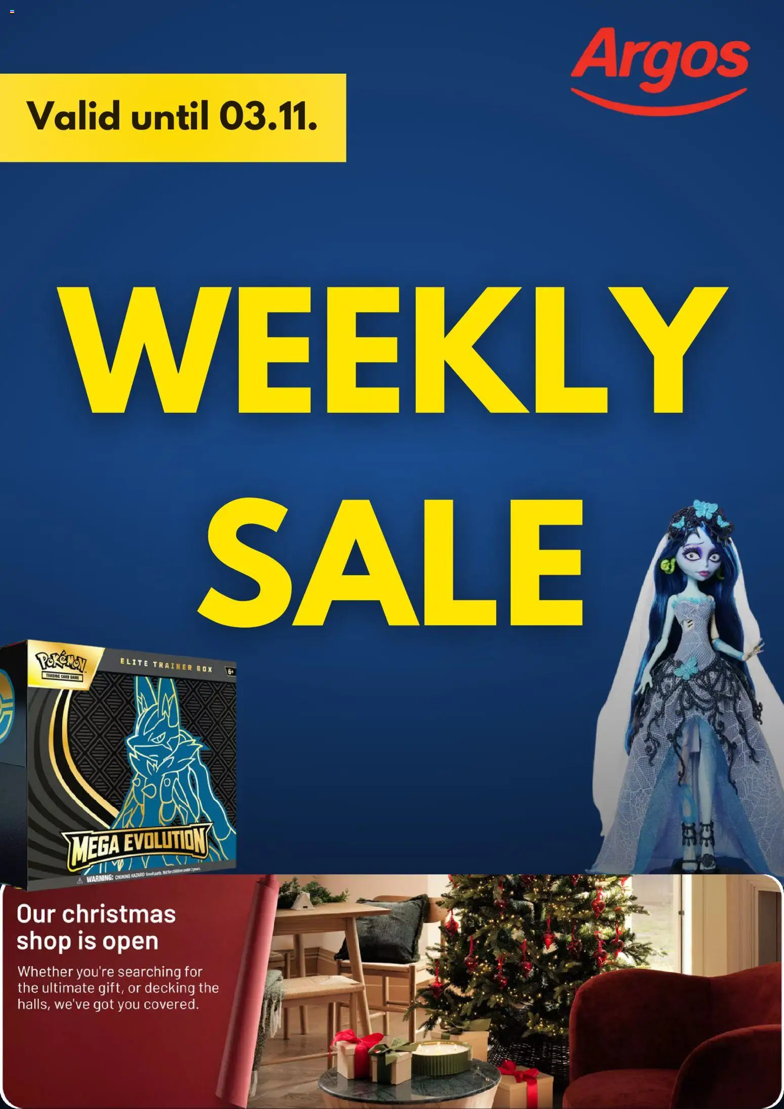 Argos shop Weekly offers valid from 28/10/2025 - Page number 1