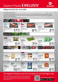 Vorschau von dem Prospekt des Geschäftes Selgros, gültig ab dem 09.03.2026