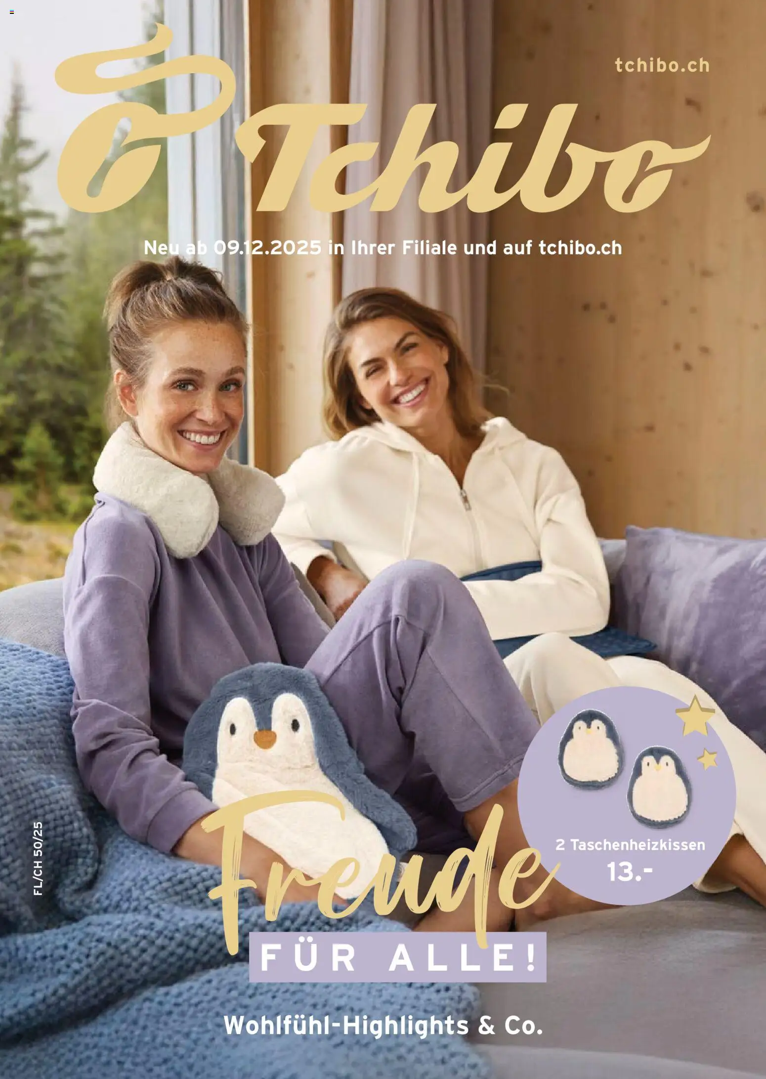 Vorschau des Merkblatts Aktionen Die Freude am süssen Nichtstun vom Shop Tchibo gültig von 09.12.2025 bis 