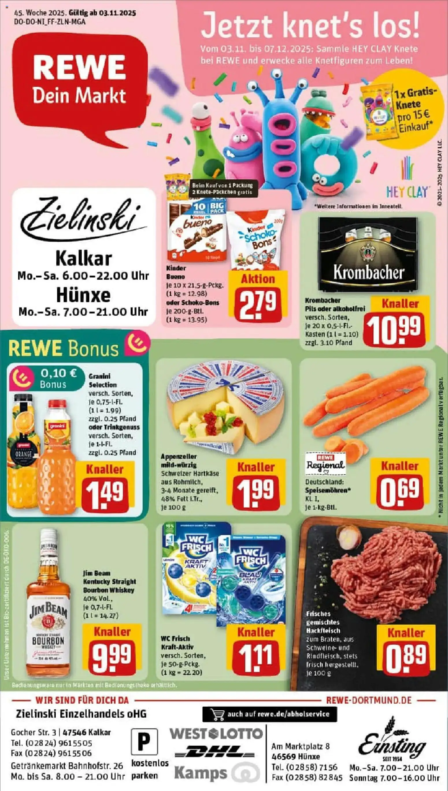 Vorschau von dem Prospekt des Geschäftes Rewe, gültig ab dem 02.11.2025