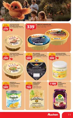 Auchan - Akciós újság Auchan megtekintése, amely érvényes 2025.10.30.-től | Oldal: 11