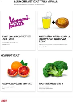 Kaupan Alepa Tarjoukset esikatselu, voimassa 14/01/2026