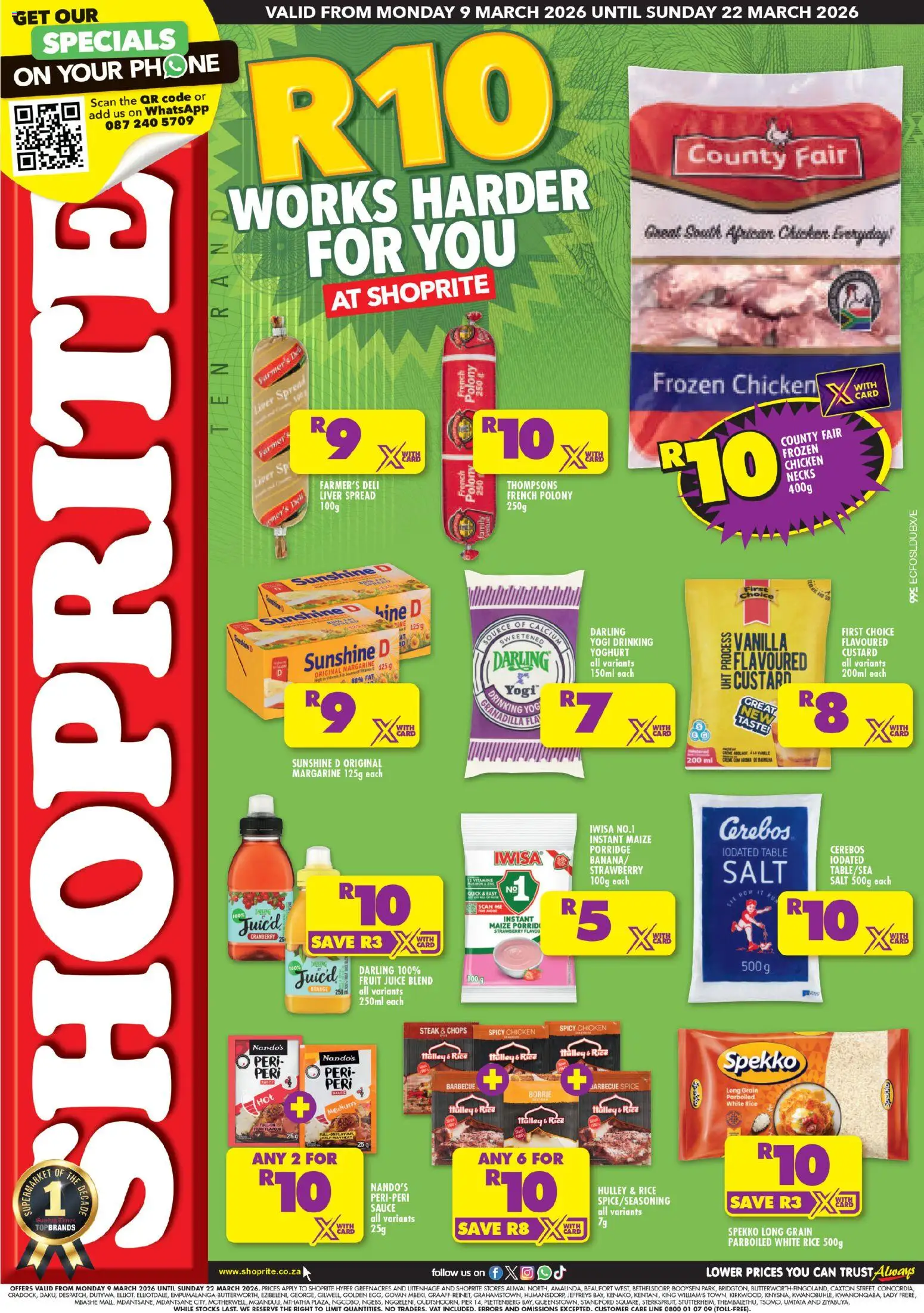 Preview of Shoprite flyer valid from 09/03/2026