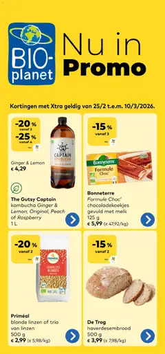 Voorbeeld van Folder van winkel BioPlanet geldig vanaf 25/02/2026