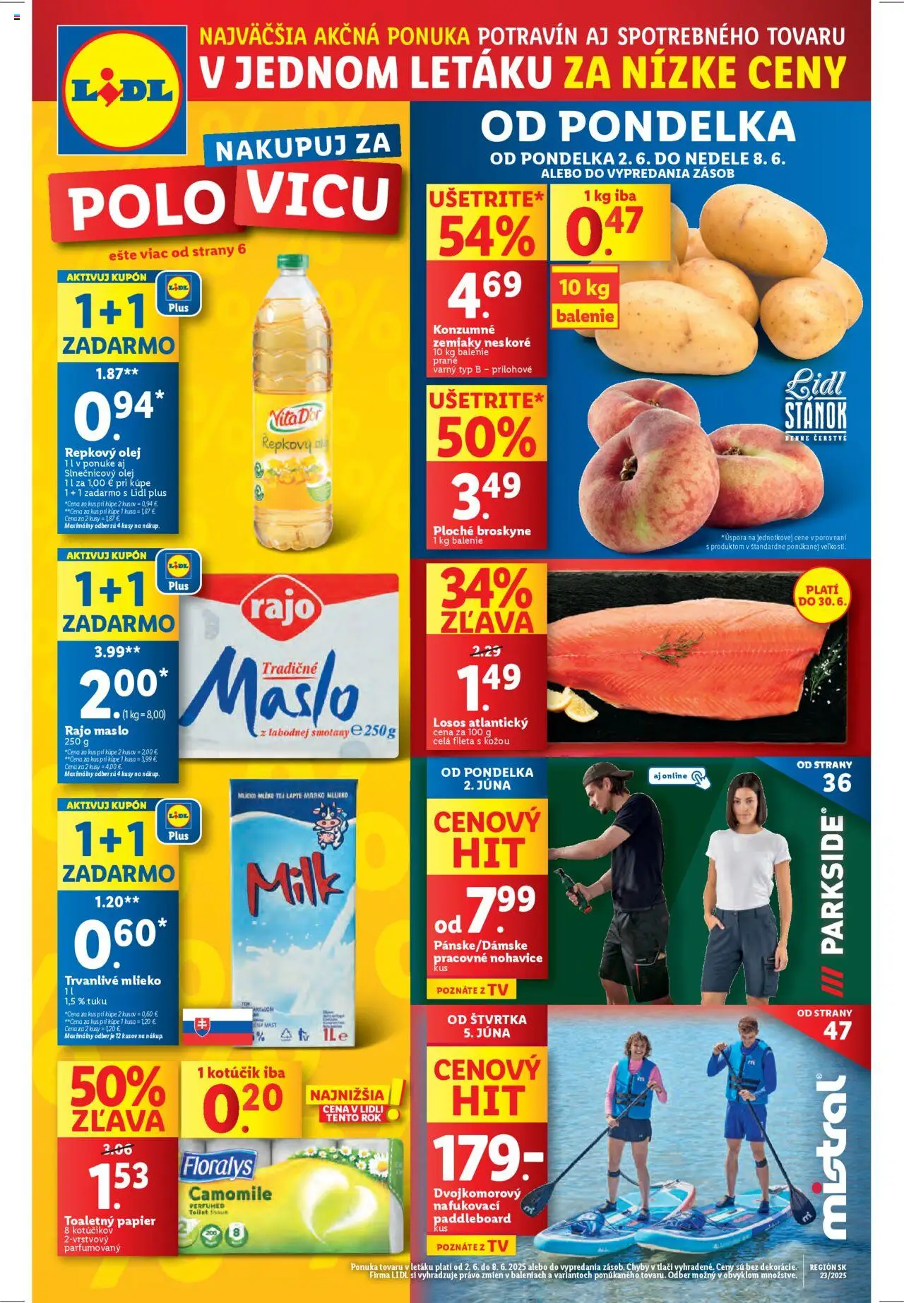 Nový LIDL leták od 02.06.2025 > Akčná ponuka online