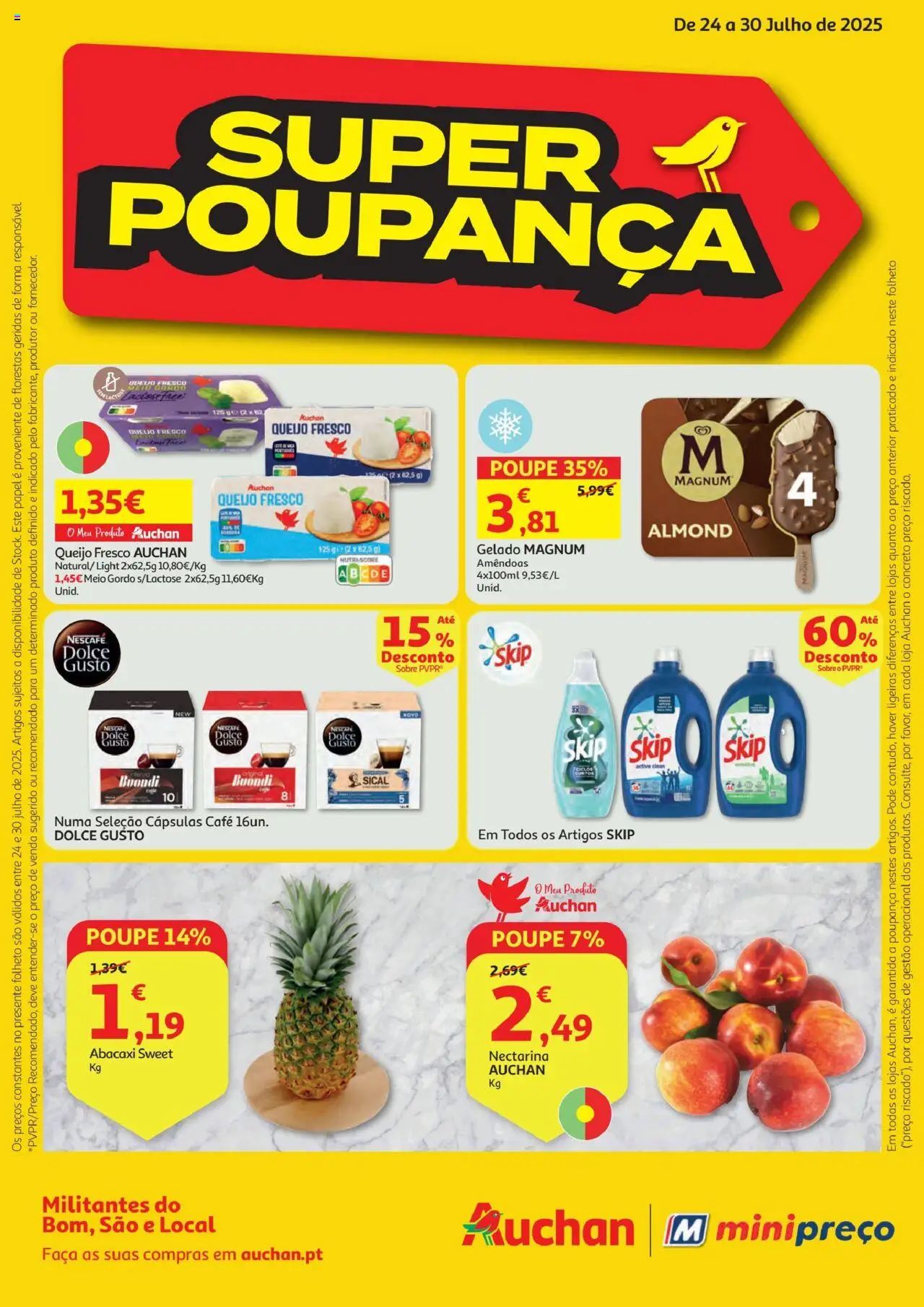 Minipreço Folheto de 24/07/2025 - catálogo esta semana - página 1