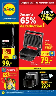 Prévisualisation de Retrouvez tous nos produits pour les fêtes, et profitez de nos offres pour le Black Friday du magasin LIDL formulaire valide 19/11/2025