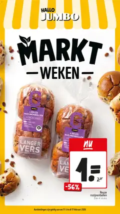 Voorbeeld van Folder week 7 - 11 feb t/m 17 feb van winkel Jumbo geldig vanaf 11-02-2026