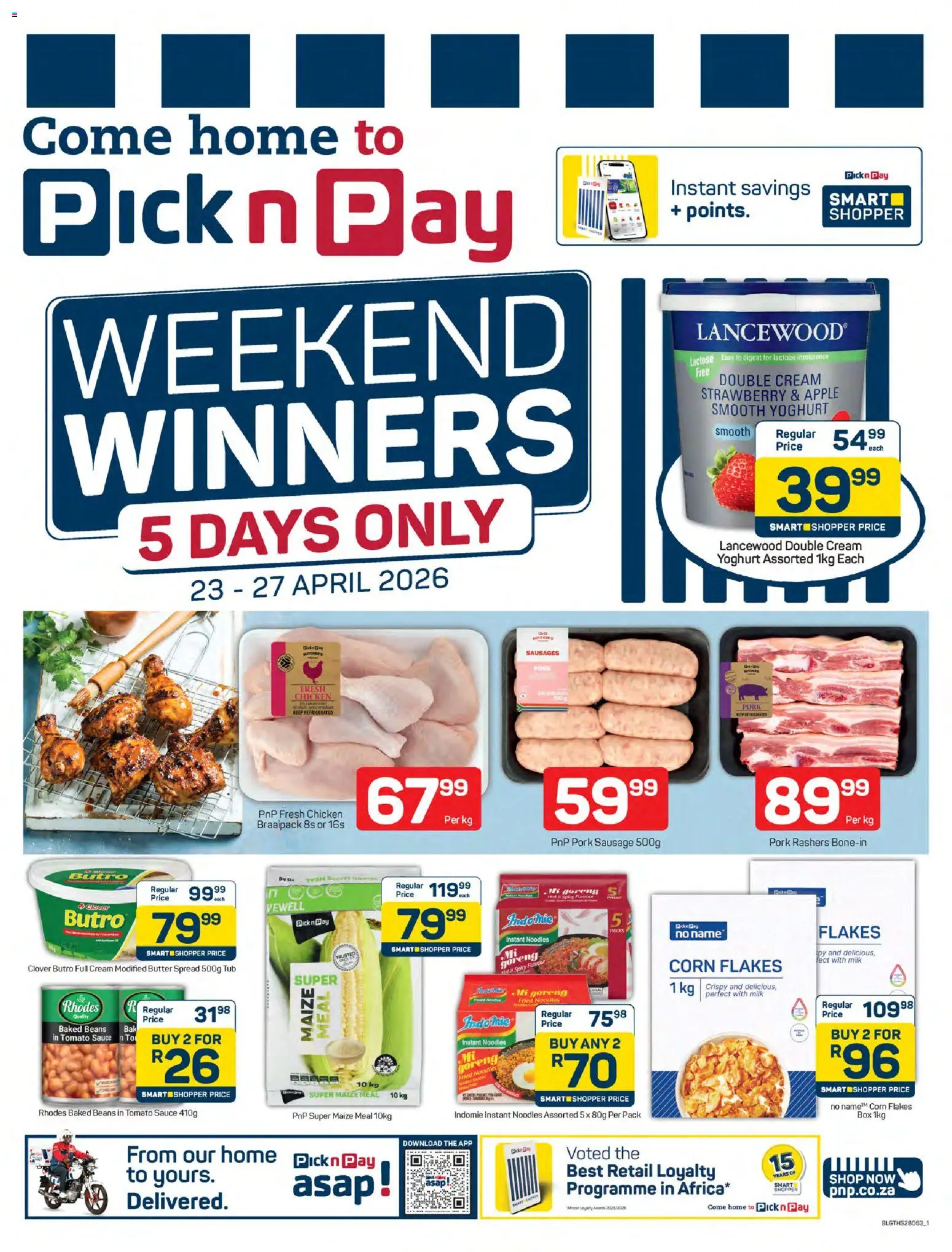Preview of Pick n Pay flyer valid from 23/04/2026