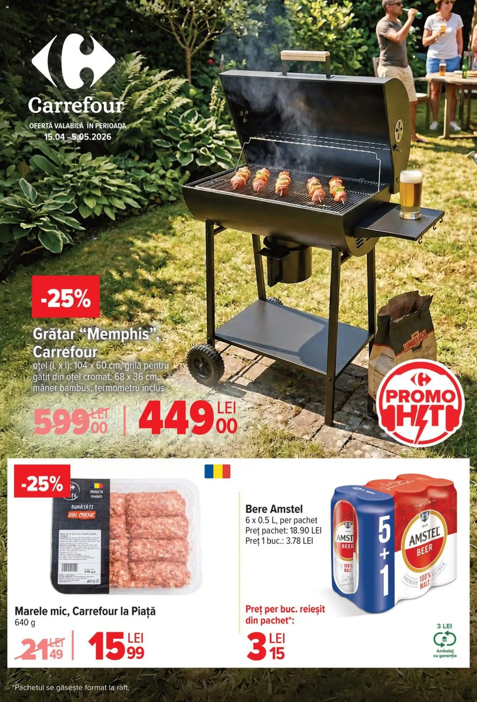 Previzualizarea de cataloage: Carrefour Carrefour Catalog Special Bere+BBQ valabil de la 15.04.2026