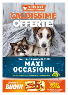 Anteprima dell'opuscolo Volantino Pet dal negozio Elite Supermercati valido da 12/11/2025