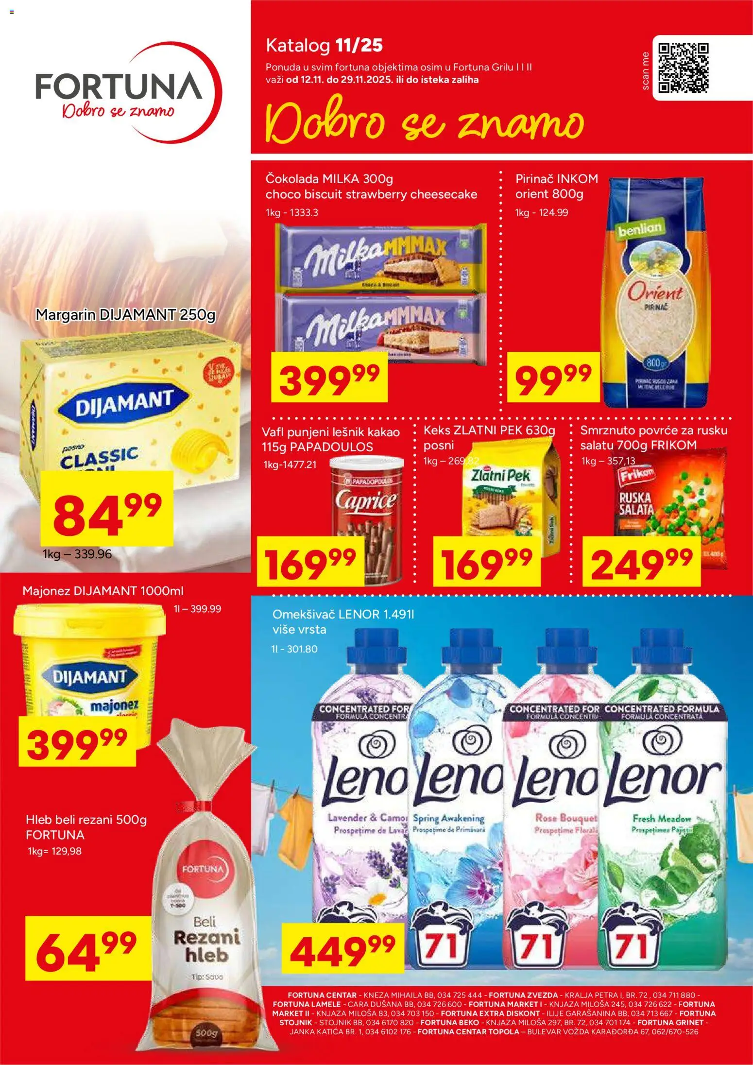Pregled Fortuna Market kataloga - važi od 12.11.2025