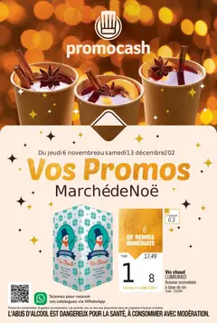 Prévisualisation de Vos Promos Marché de Noë du magasin Promocash formulaire valide 06/11/2025