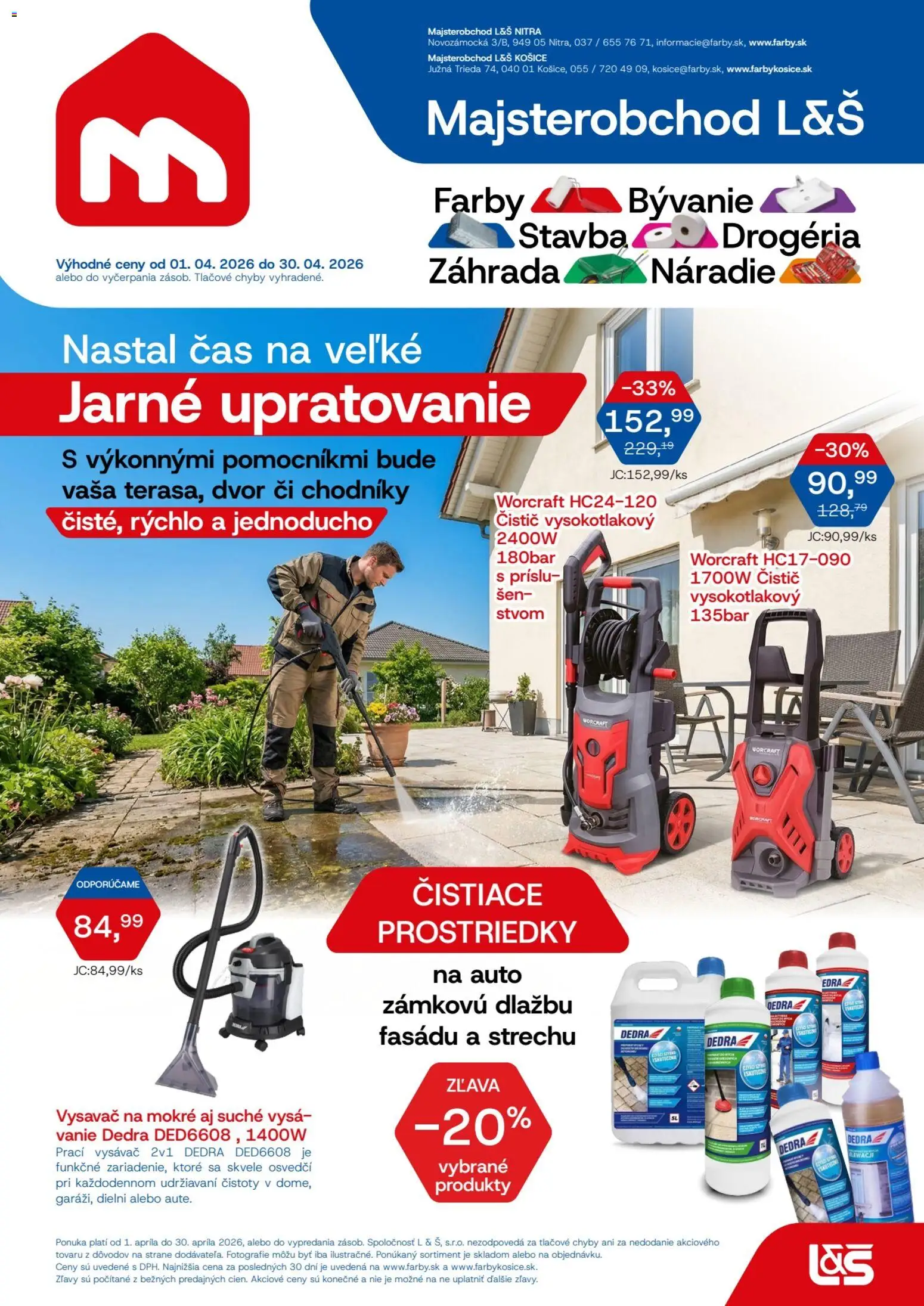 Náhľad L&Š letáku platného od 01.04.2026