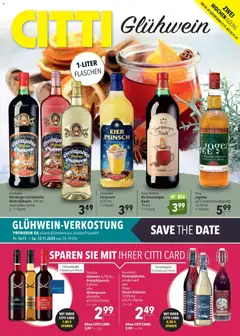 Eksempel på tilbudsavis Gløgg fra butik CITTI gyldig fra 12/11/2025
