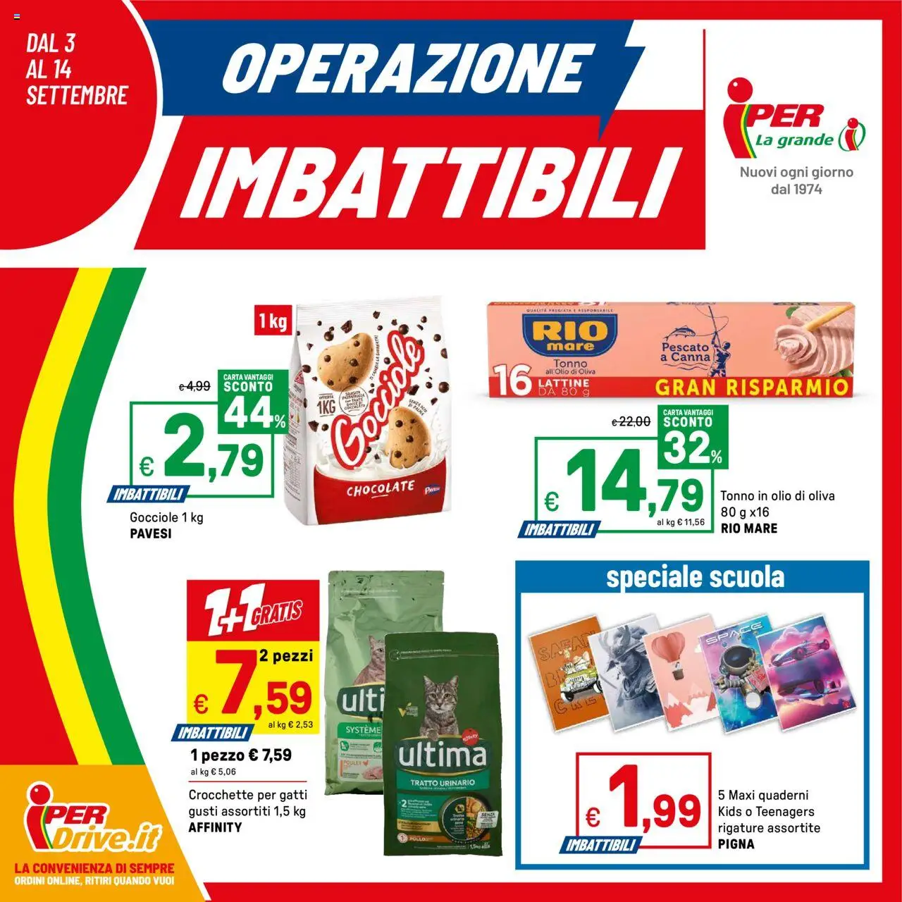 Volantino Iper valido da 03/09/2025 numero di pagina 1