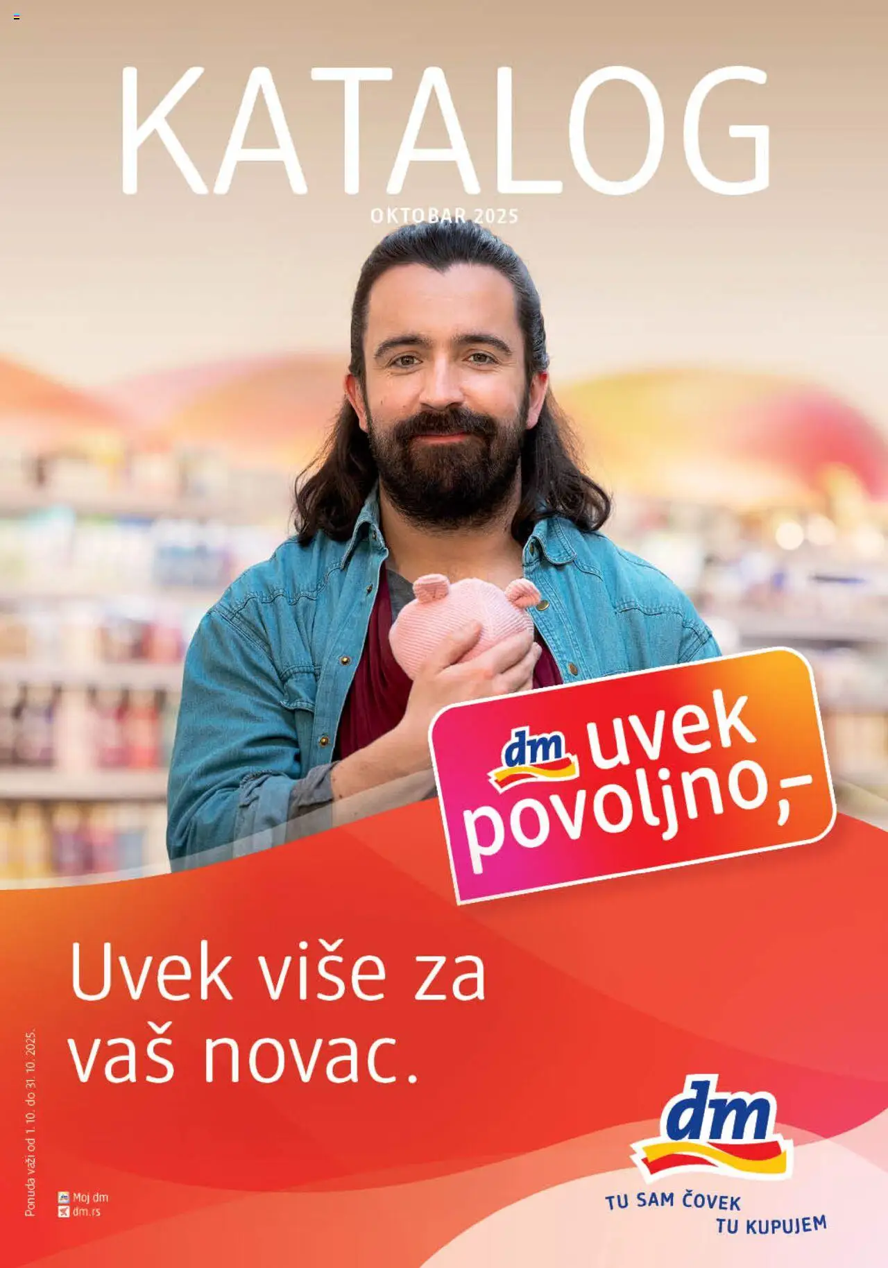 DM Drogerie katalog važi od 01.10.2025 - stranica 1