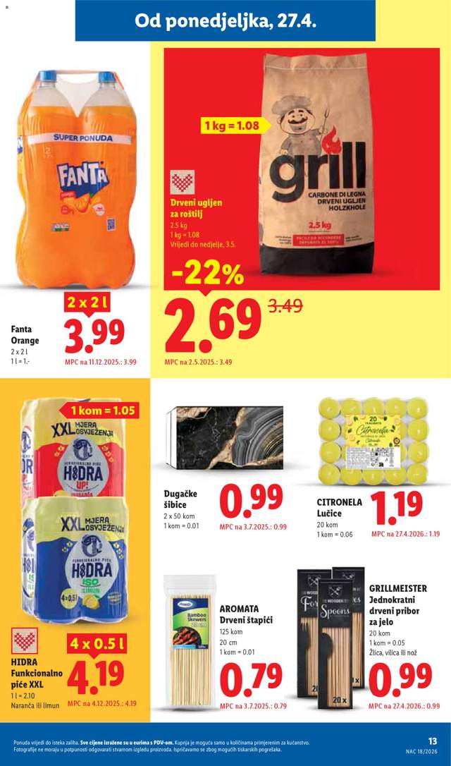 Novi Lidl katalog od 27.04.