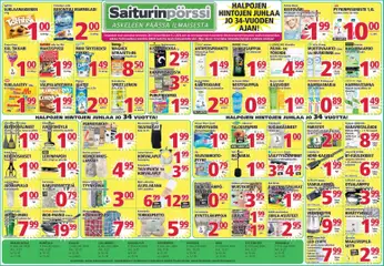 Kaupan Saiturinpörssi Tarjoukset esikatselu, voimassa 29/01/2026