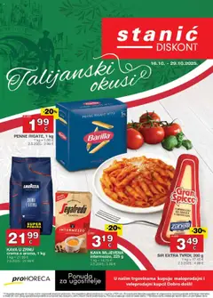 Pregled letka Katalog trgovine Stanić Diskont vrijedi od 16.10.2025