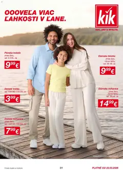 Náhľad Kik letáku platného od 23.03.2026