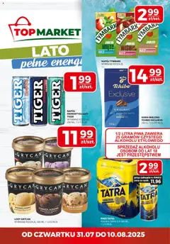 Pogląd gazetki "Gazetka" ze sklepu Top Market ważnej od 31.07.2025