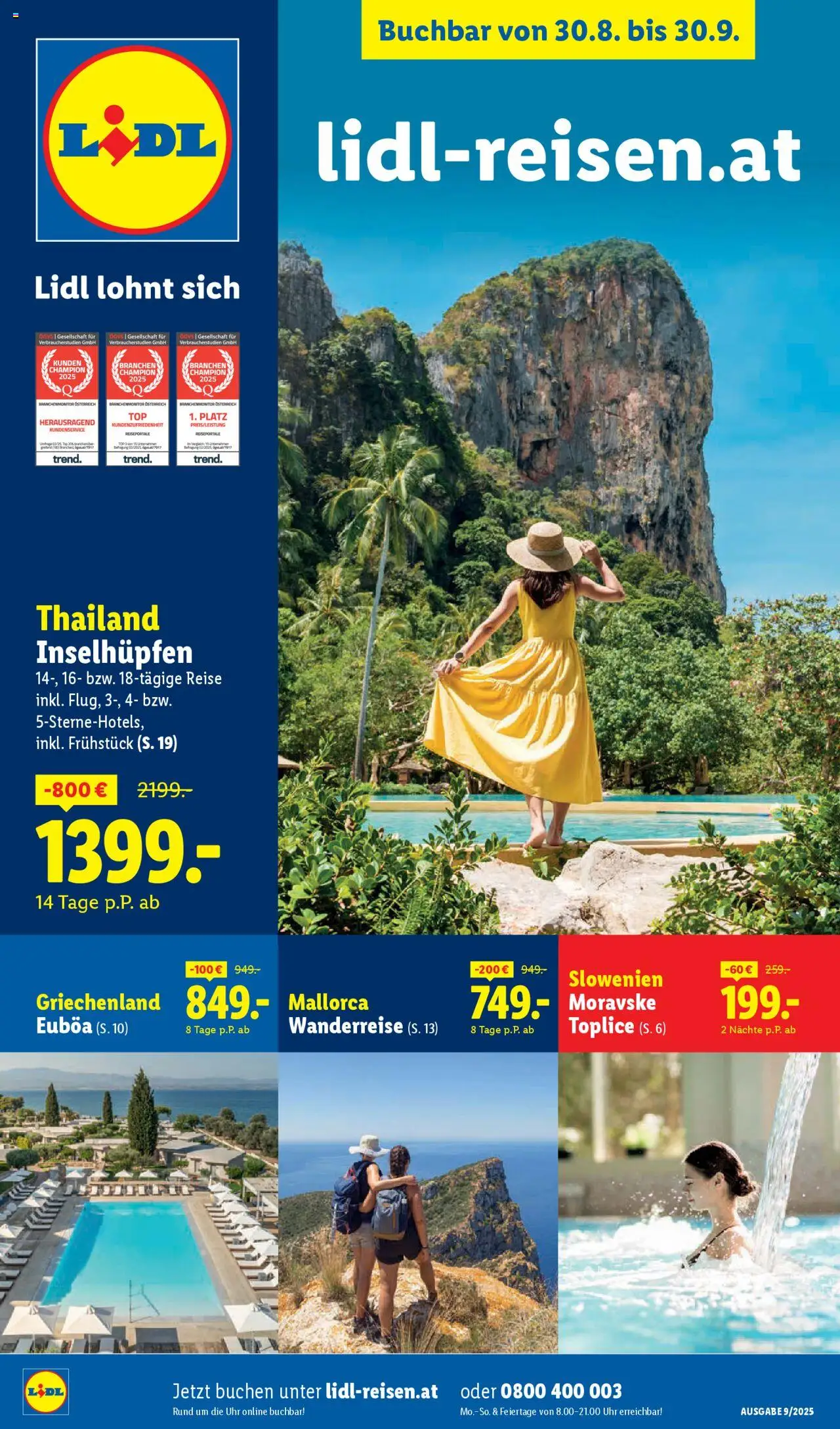  LIDL Flugblatt ab 30.08.2025 - Angebote "Lohnt Sich" - Seite 1