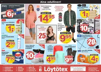 Kaupan Löytötex Tarjoukset esikatselu, voimassa 06/08/2025