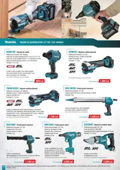 Previzualizarea de cataloage: Makita Catalog nou valabil de la 01.10.2025 | Pagina: 16