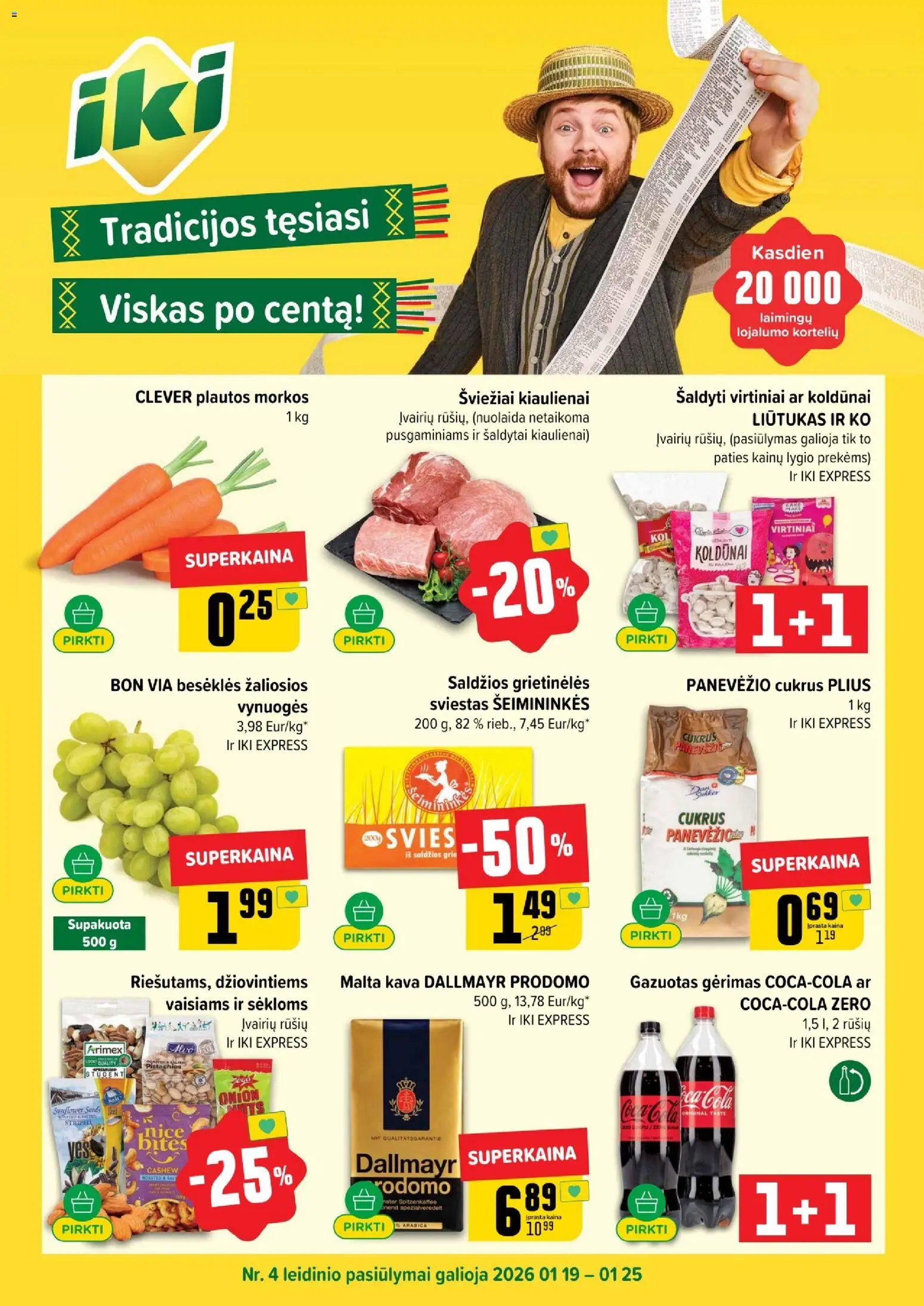 IKI parduotuvės leidinio Leidinys galiojančio nuo 2026.01.19 peržiūra