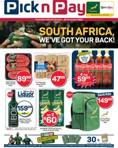 Preview of Pick n Pay flyer valid from 24/10/2025