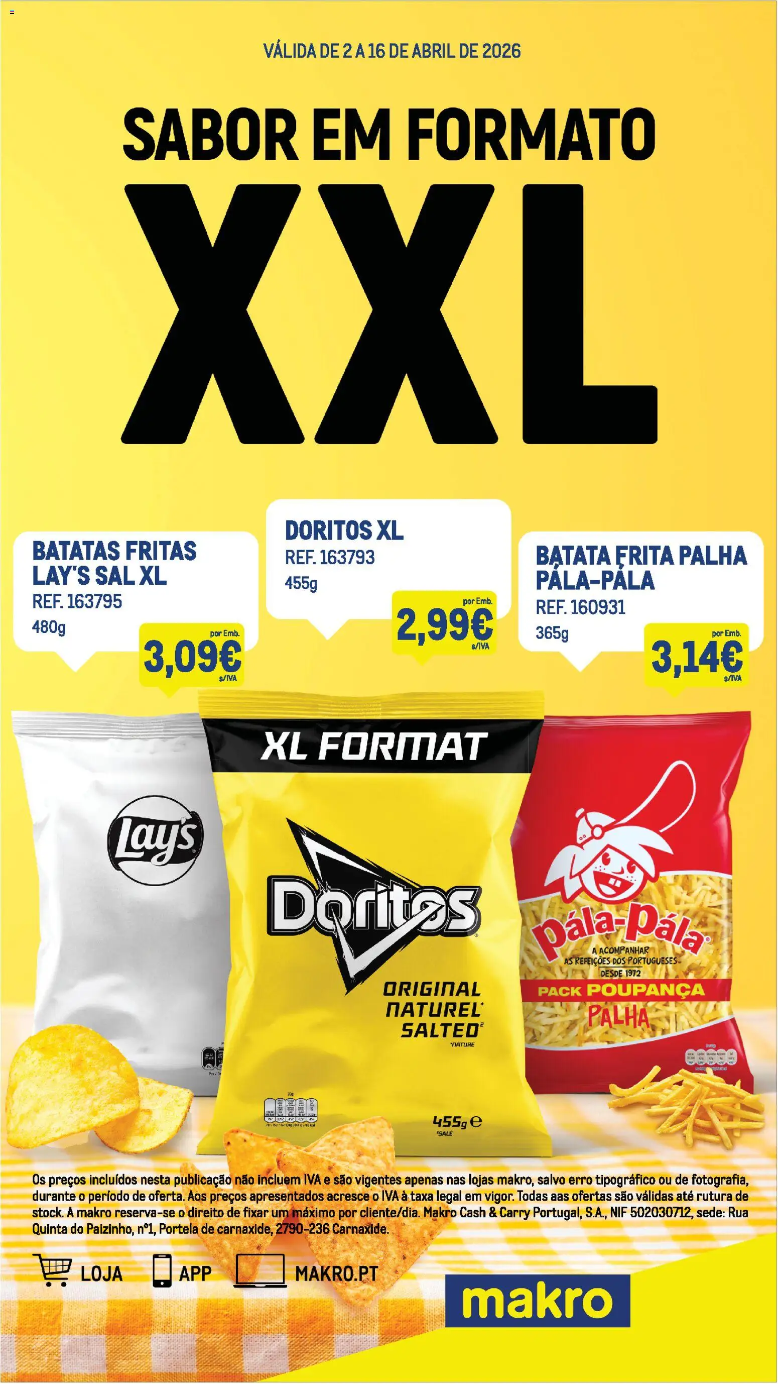 Pré-visualização do folheto da loja Makro válida a partir de 02/04/2026