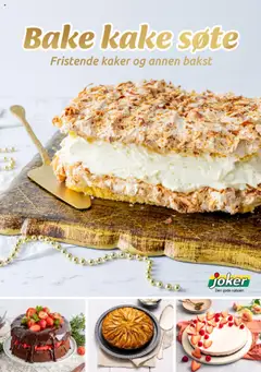 Forhåndsvis Inspirerende bakehefte fra butikk Joker gyldig fra 16/09/2025
