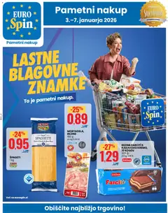 Predogled kataloga iz trgovine Eurospin veljaven od 03.01.2026