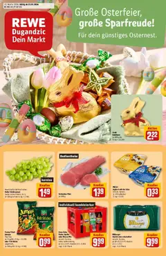 Vorschau von dem Prospekt des Geschäftes Rewe, gültig ab dem 23.03.2026