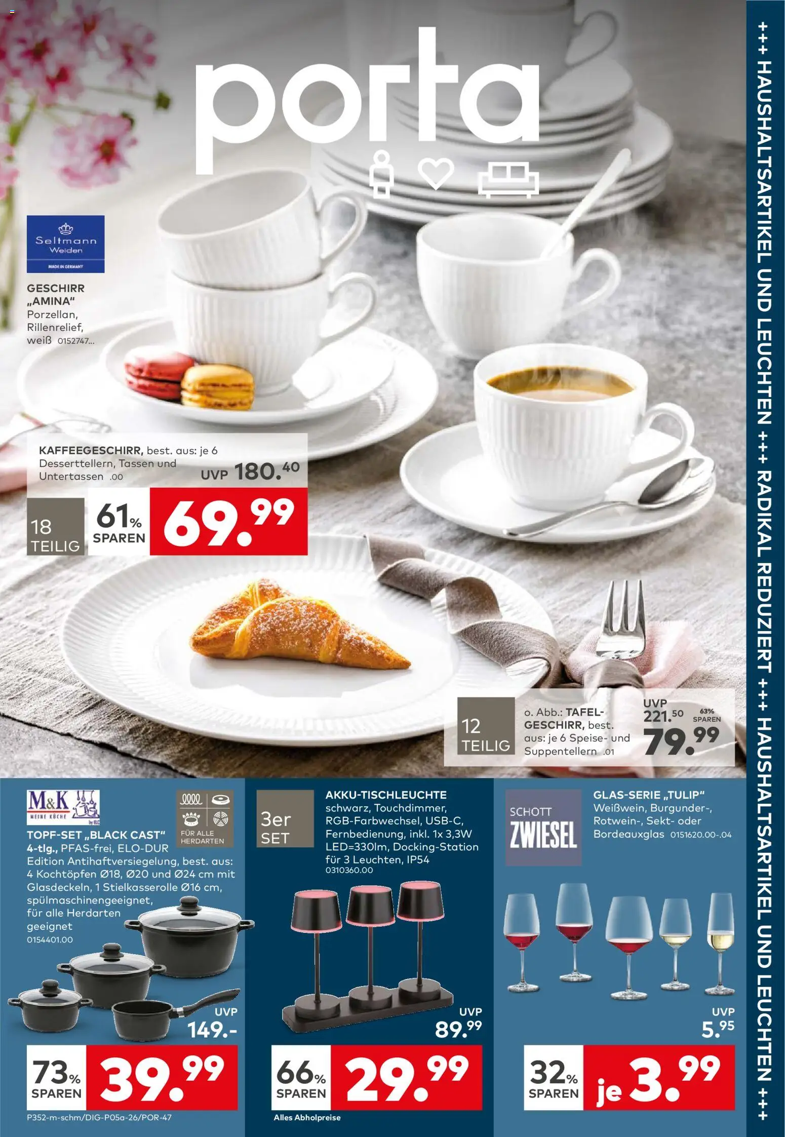 Vorschau von dem Prospekt des Geschäftes Porta!, gültig ab dem 25.01.2026