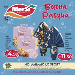 Anteprima dell'opuscolo MerSi Supermercati volantino dal negozio MerSi Supermercati valido da 18/03/2026