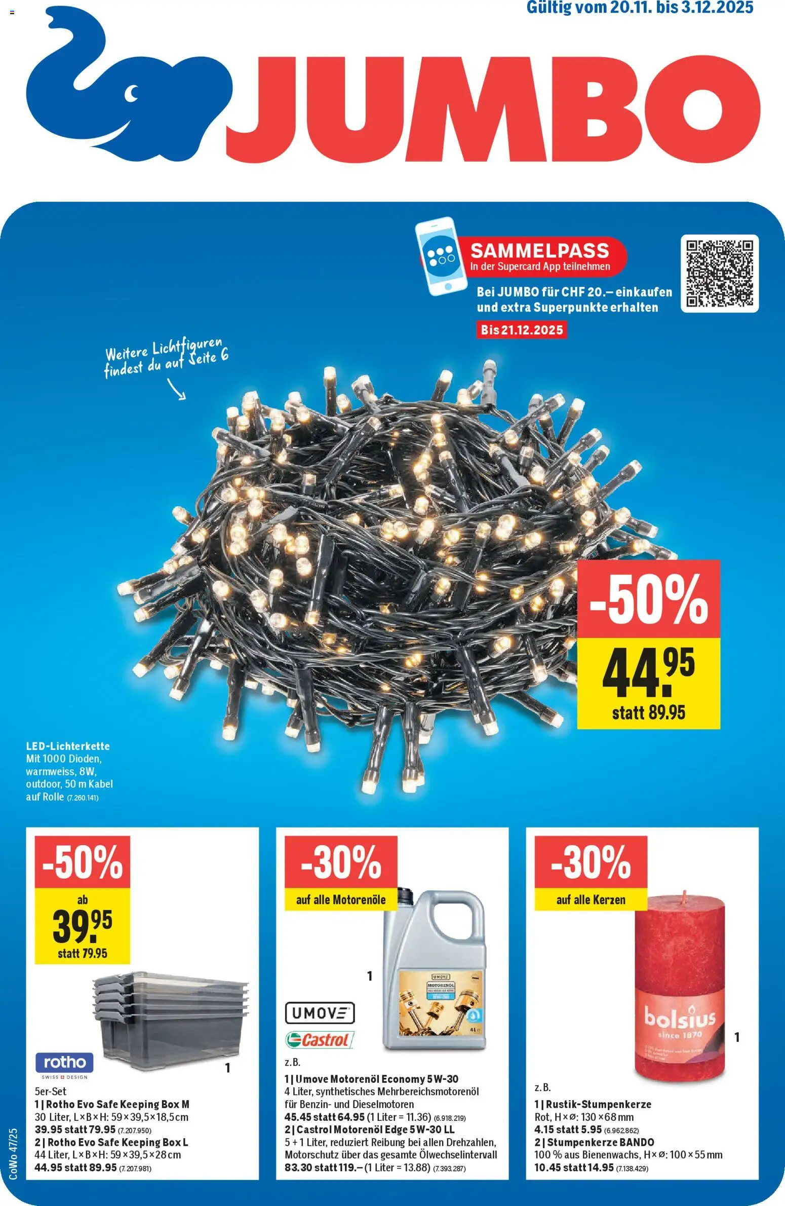 Vorschau des Merkblatts Aktionen vom Shop Jumbo gültig von 20.11.2025 bis 03.12.2025