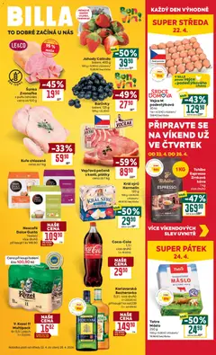 Náhled nabídky: Billa Billa Malý leták platný od 22.04.2026