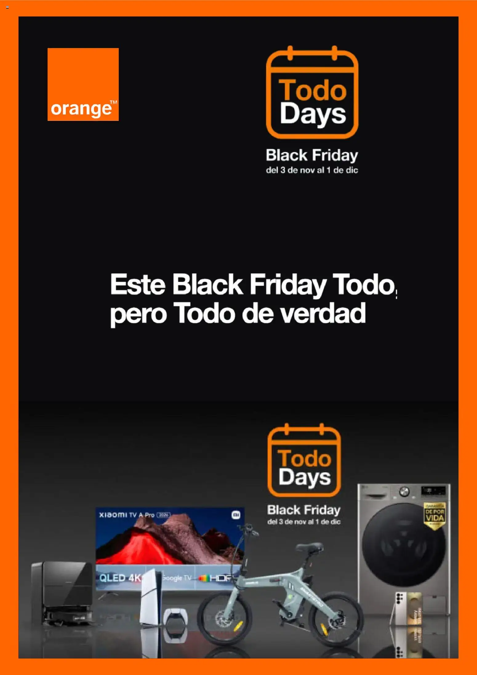 Vista previa del folleto de la tienda Orange válido desde el 03/11/2025 