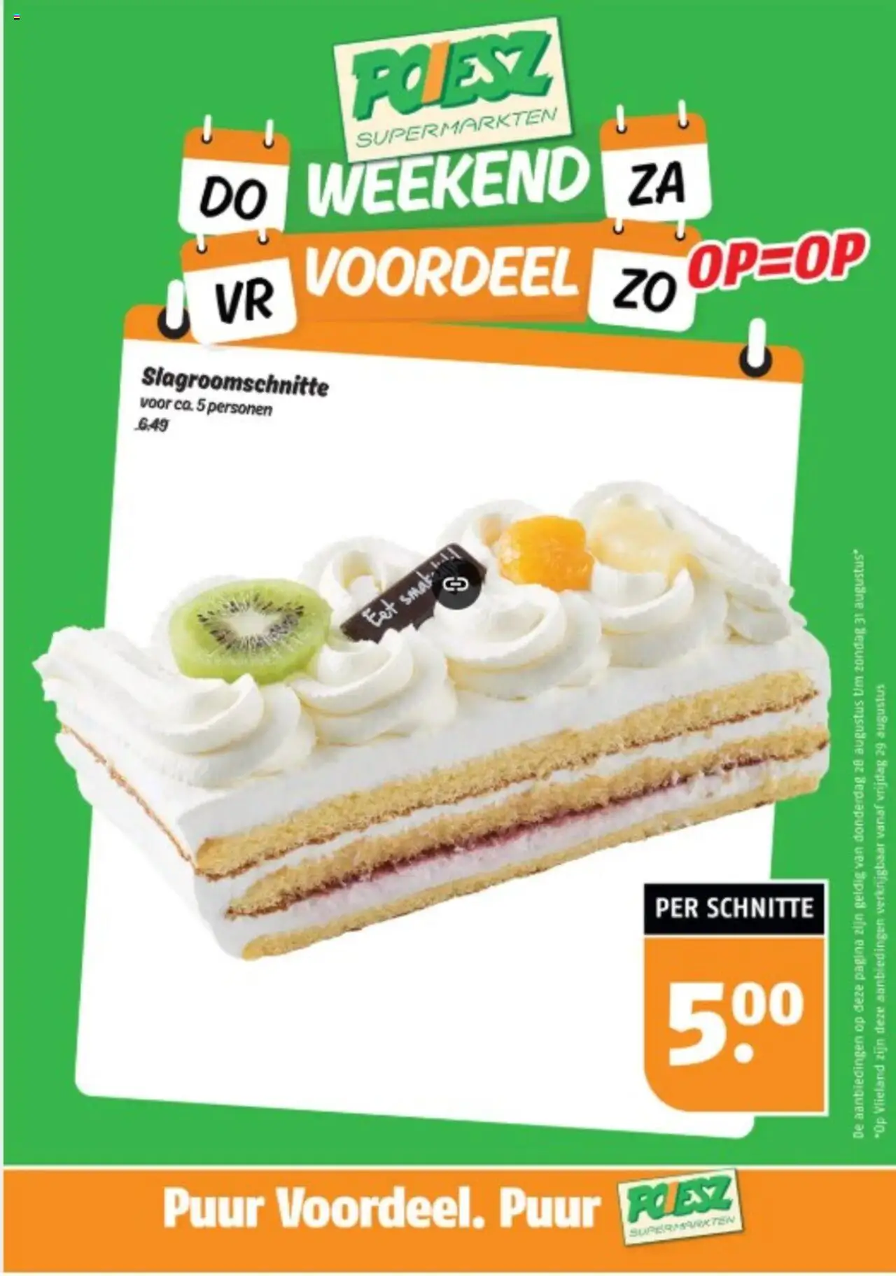 Poiesz shop Weekendacties folder geldig vanaf 28-08-2025 - Paginanummer 1