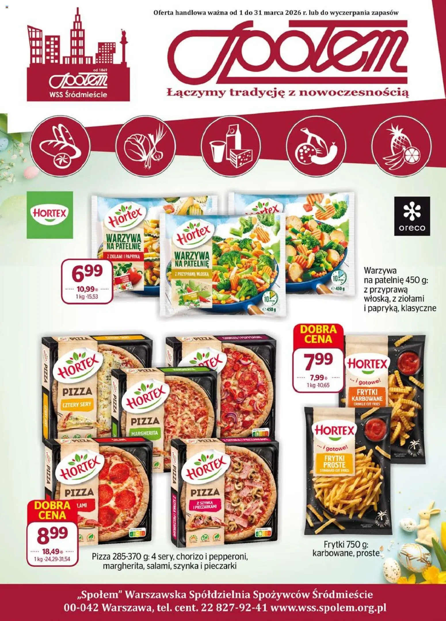 Pogląd gazetki "Społem gazetka" ze sklepu Społem ważnej od 01.03.2026