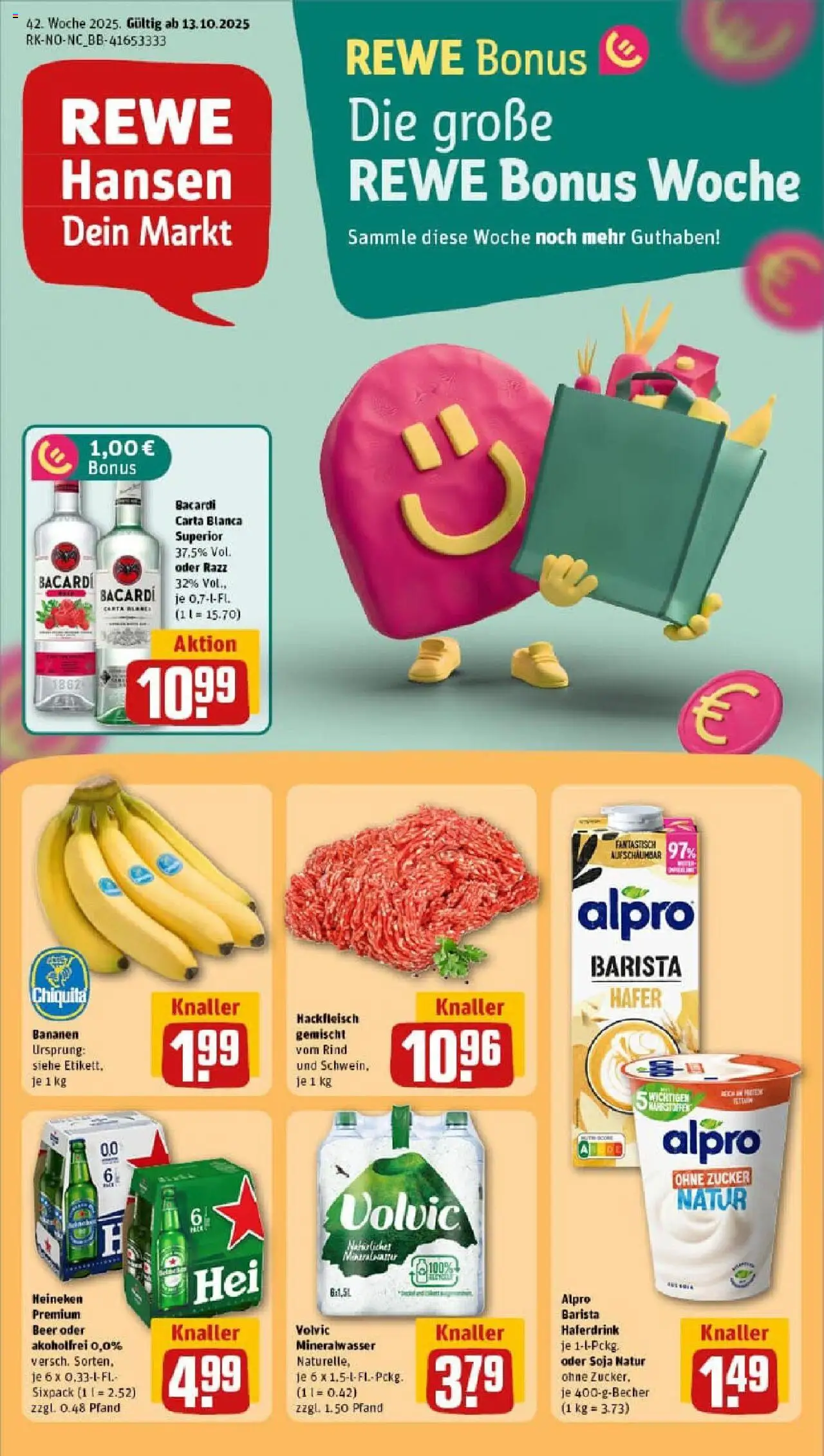 REWE Prospekt ab 13.10.2025 nächste Woche - Prospekt Flensburg	