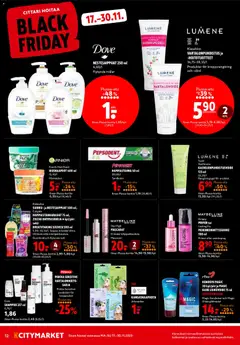 Kaupan K-Citymarket Black Friday esikatselu, voimassa 17/11/2025 | Sivu: 12