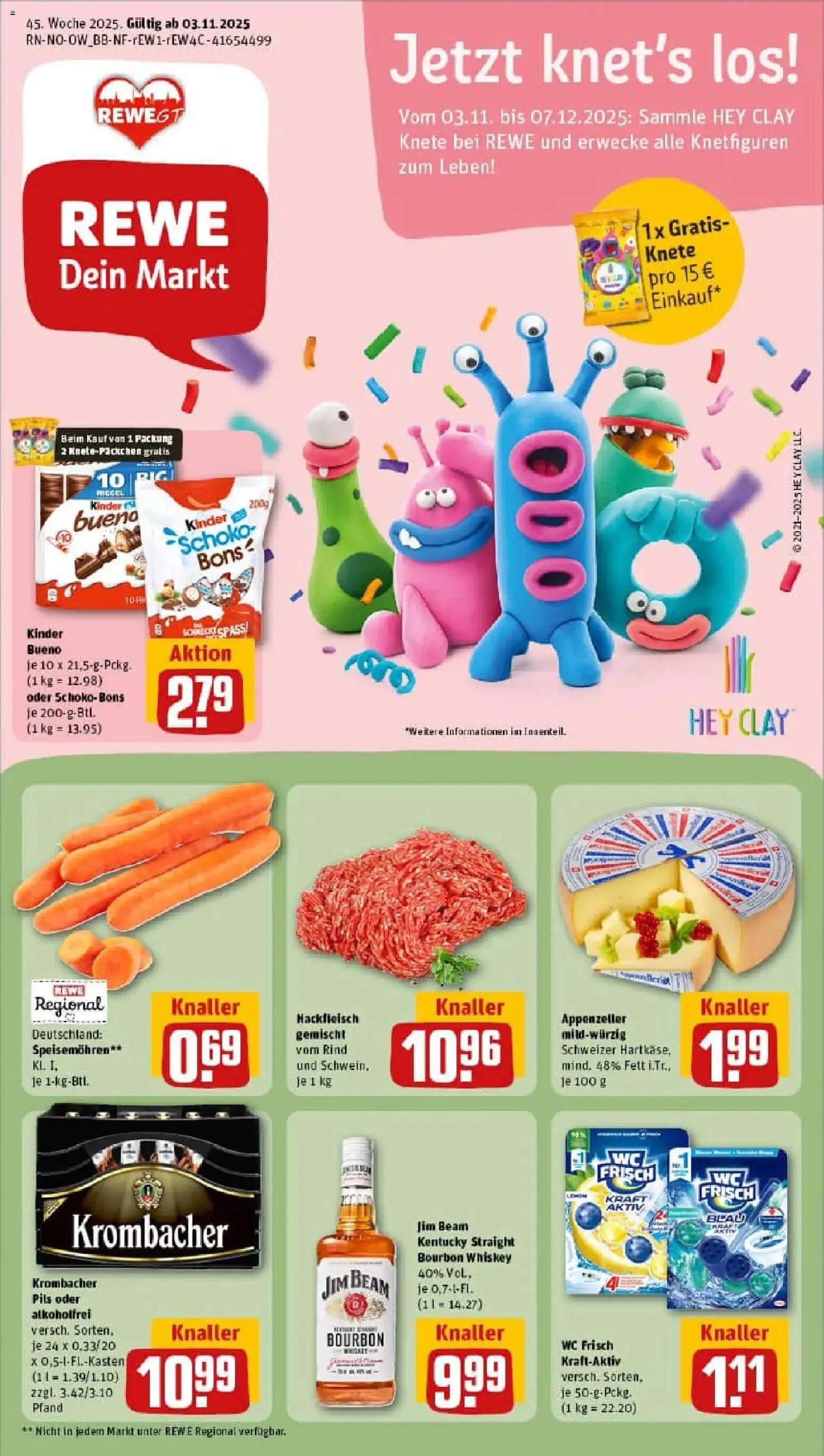 Vorschau von dem Prospekt des Geschäftes Rewe, gültig ab dem 02.11.2025