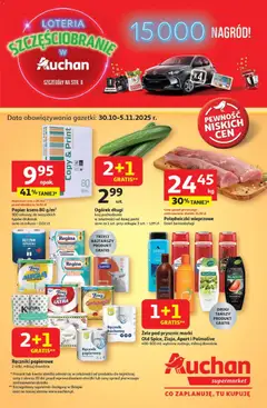 Pogląd gazetki "Gazetka" ze sklepu Auchan ważnej od 30.10.2025